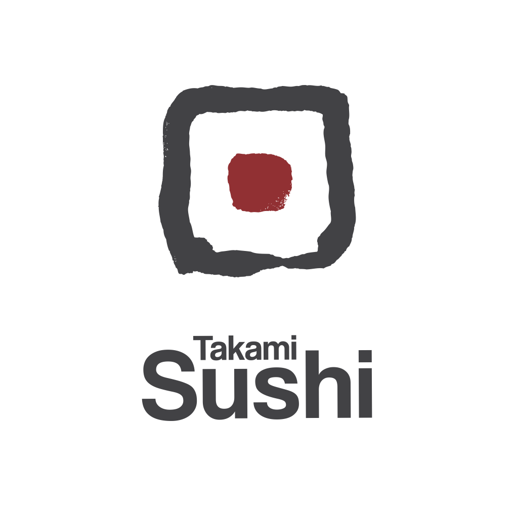 Logo restauracji japońskiej logo sushi.