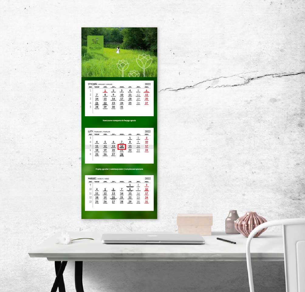 Kalendarze dla firmy